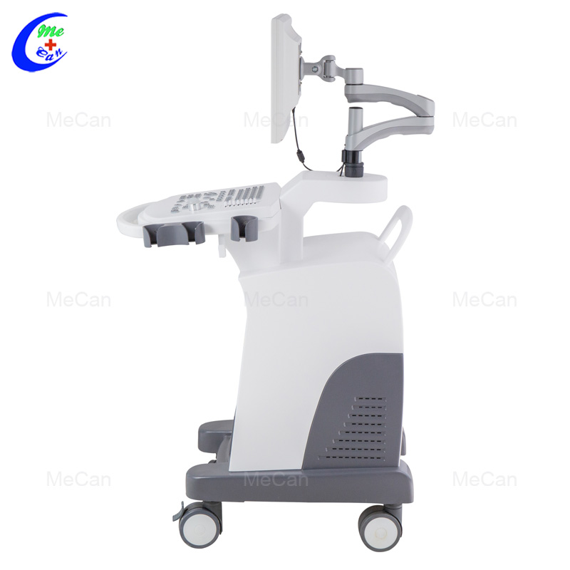 Quality Ultrasound Machine with Trolley B/W Medical Digital Ultrasound Scanner Machine Manufacturer | MeCan Medical