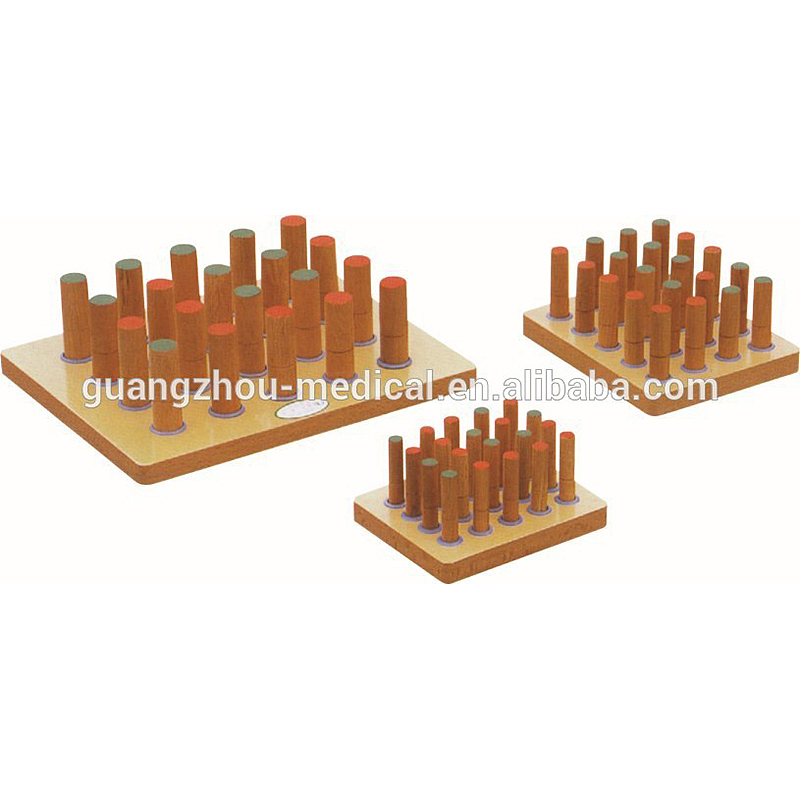 Customized MCT-XY-29 Wooden Cylinder Graded Peg Board manufacturers From China