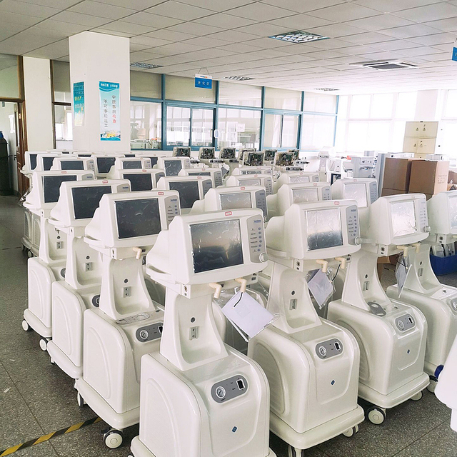 اسپتال جي ميڊيڪل ICU وينٽيليٽر مشين ايئر ڪمپريسر سان