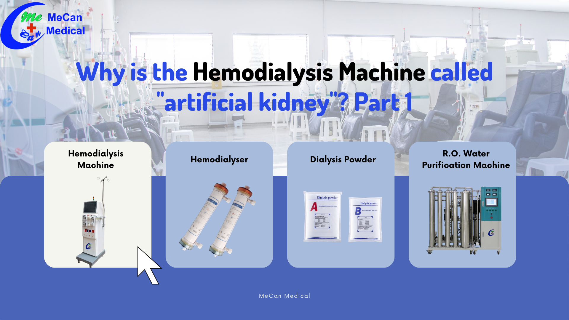 Part 1 Why is the Hemodialysis Machine called "artificial kidney"? 