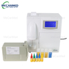 The MECANMED MCL2259 Electrolyte Analyzer kalayan pak r&eacute;agen sareng bokor r&eacute;agen warna dina latar anu bersih.
