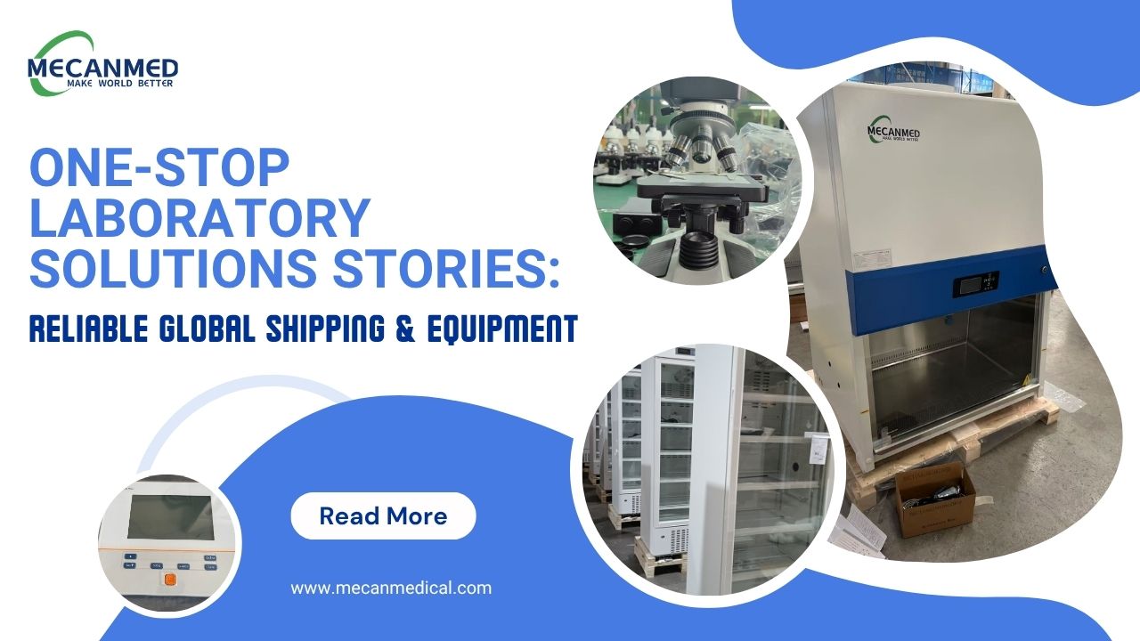 Historias integrales de soluciones de laboratorio: env&iacute;os y equipos globales confiables