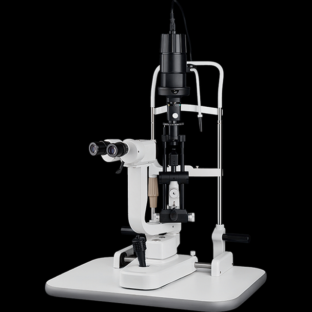 Best Quality Ophthalmic Slit Lamp Two Magnification Slit Lamp Pabrik Mikroskop