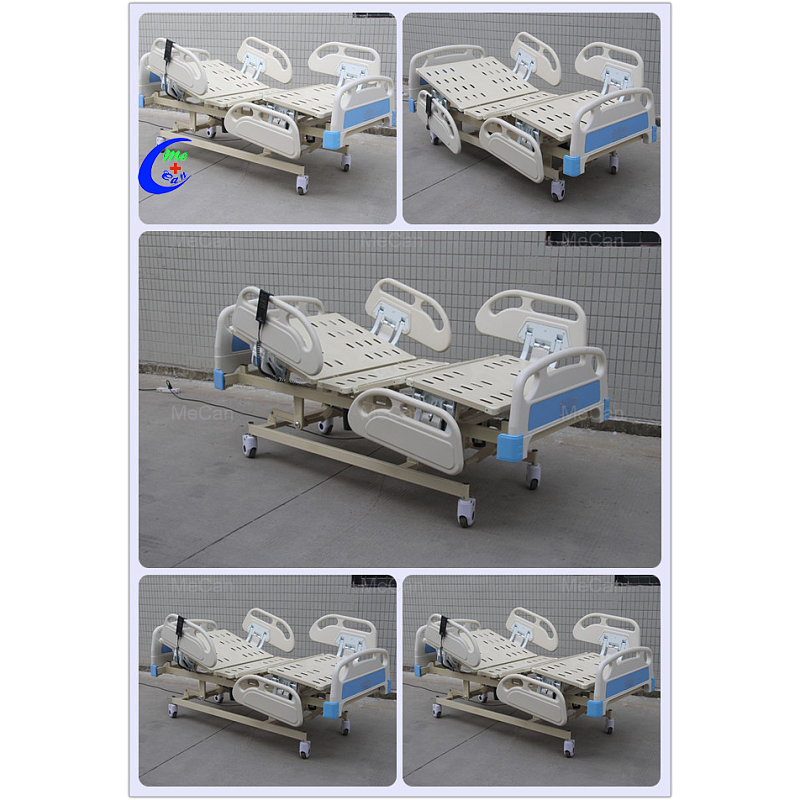 Customized Hospital Project Metal 3 Crank Manual Hospital Bed, Electrical Hospital Bed manufacturers From China