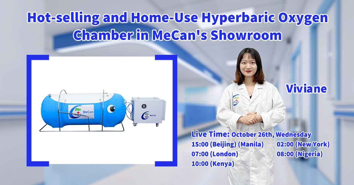 LiveStream | Kupisa-kutengesa uye Kumba-Kushandisa Hyperbaric Oxygen Chamber | MeCan Medical