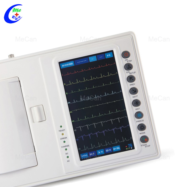 Produsen Mesin EKG Portabel 7 Inci 6 Saluran