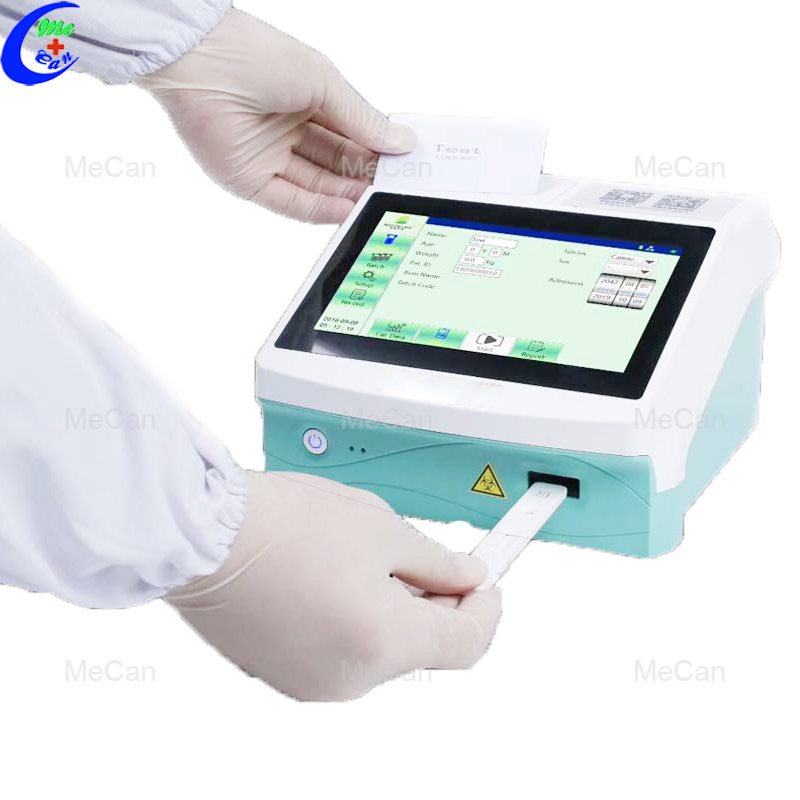 Quality Clinical Analytical Instruments Veterinary Dry Immunofluorescence POCT Analyzer Manufacturer | MeCan Medical