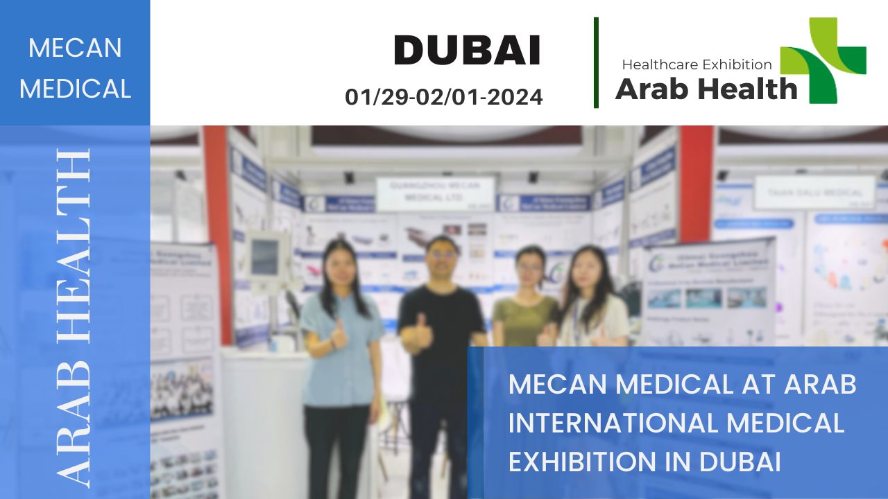 MeCan Medical p&aring; Arab International Medical Exhibition i Dubai