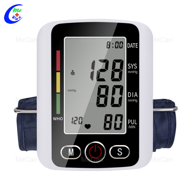 Altkvalita Portebla Cifereca Bp Monitoro Sangoprema Monitoro Pogranda - Guangzhou MeCan Medical Limited