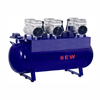 Compressor d'aire dental silenci&oacute;s sense oli