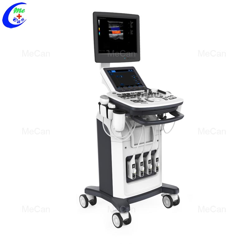 New Trolley Ecografo 3D 4D Ultrasound Machine with LED Monitor