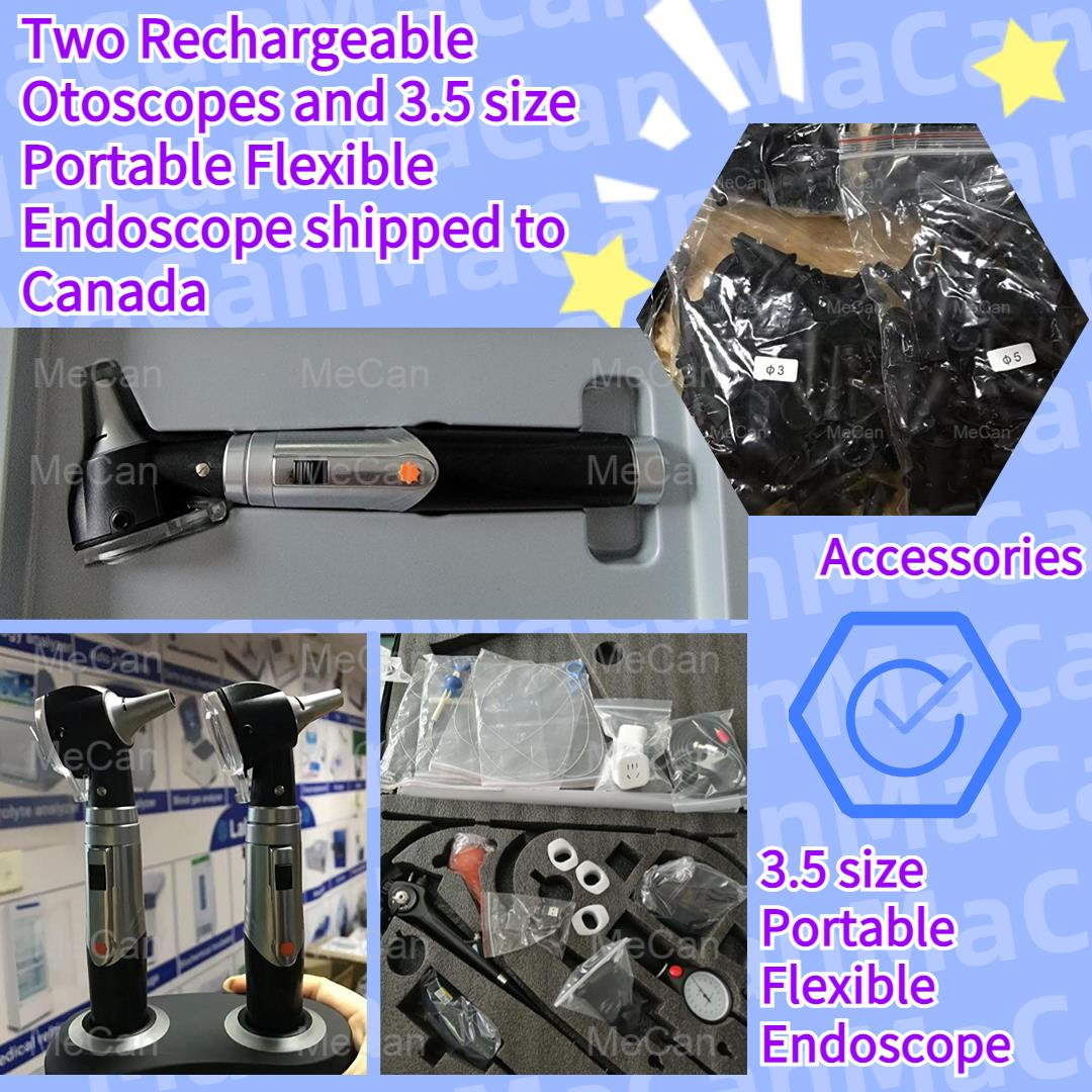 Ko te Endoscope Hangarau Kawe i tukuna ki Kanata | MeCan Medical