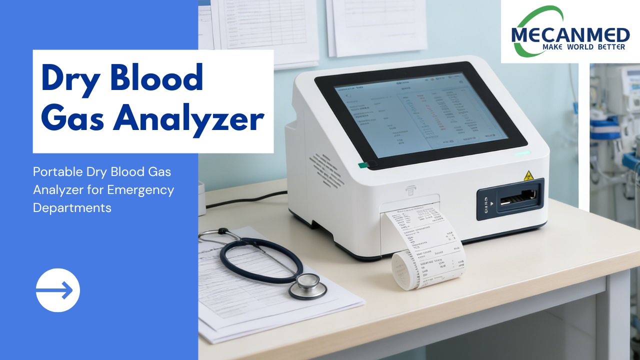 Portable Dry Blood Gas Analyzer para sa mga Emergency Department