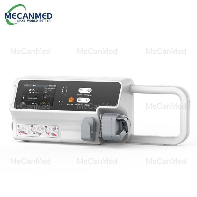 Kanal bakarreko xiringa-ponpa eramangarria