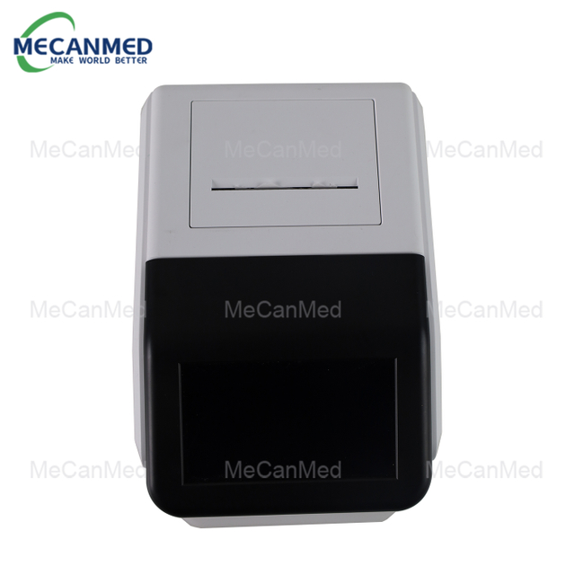 Бял и черен термопринтер MECANMED за медицински отчети с 