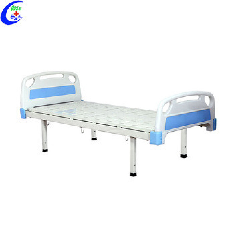 China Hospital Furniture Hospital Manual ABS Flat Bed manufacturers - MeCan Medical
