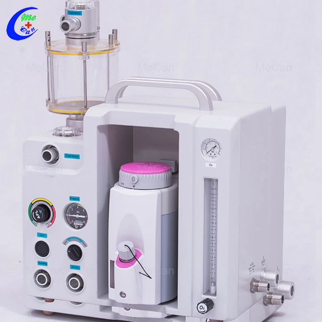 ʻO nā lako Lapaʻau Kiʻekiʻe Kiʻekiʻe ʻO ka Mīkini Anesthesia Portable - Guangzhou MeCan