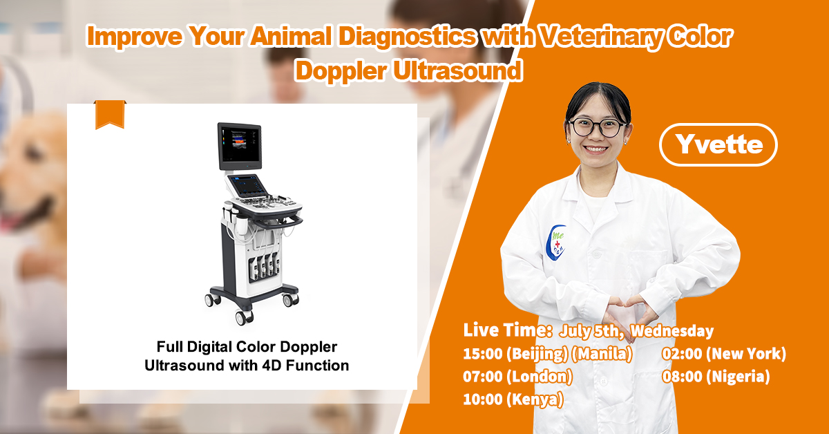 Veterinary Color Doppler Ultrasound: Live Product Introduction Event នៅលើ Facebook!
