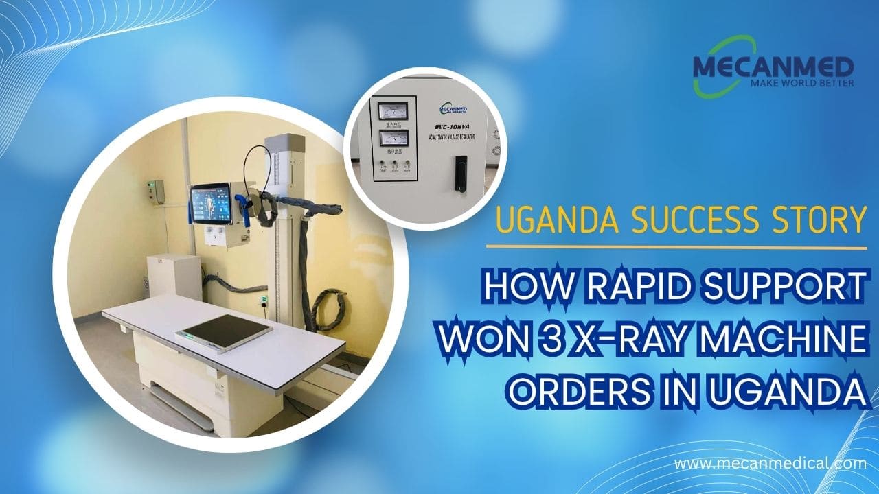 C&oacute;mo Rapid Support obtuvo 3 pedidos de m&aacute;quinas de rayos X en Uganda